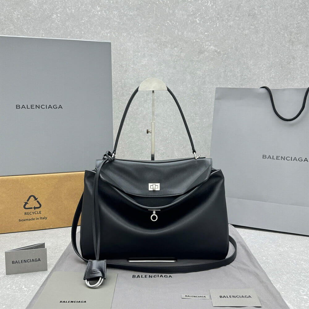 Ba1en*iaga Women’s Rodeo Handbag Medium(HIGH-END GRADE)