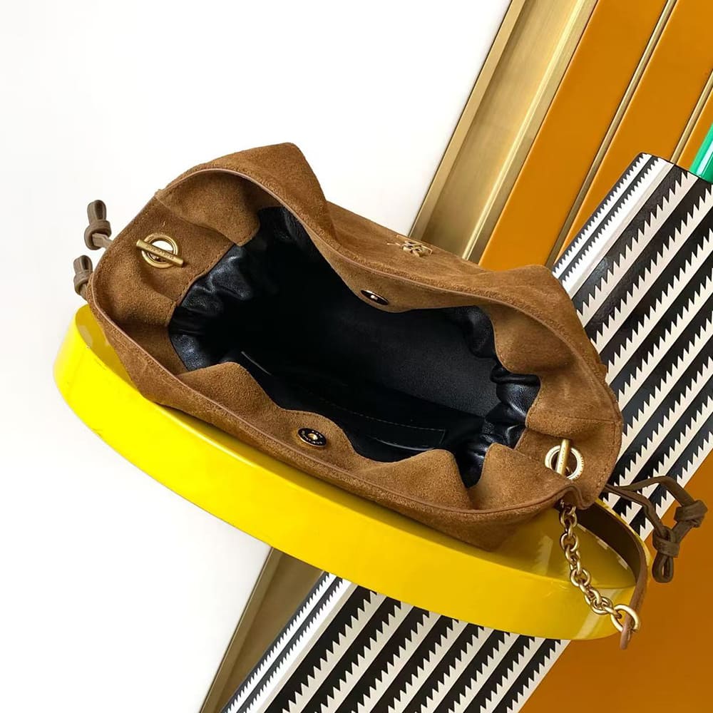 Y51 JAMIE shoulder pouch in suede(HIGH-END GRADE)