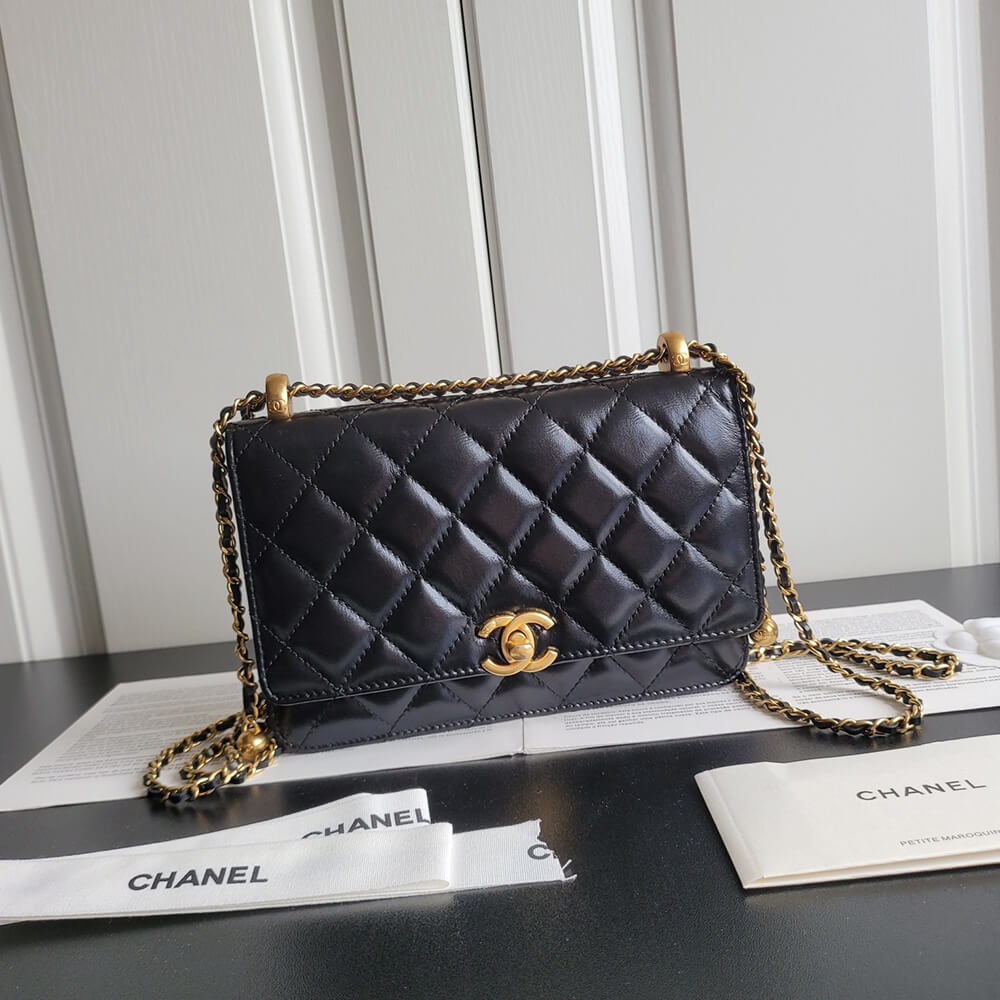Ch**el Classic Wallet On Chain(high-end grade)