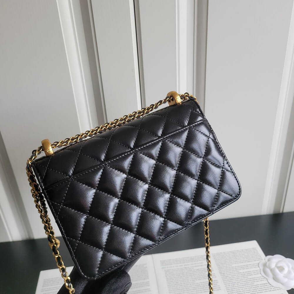Ch**el Classic Wallet On Chain(high-end grade)