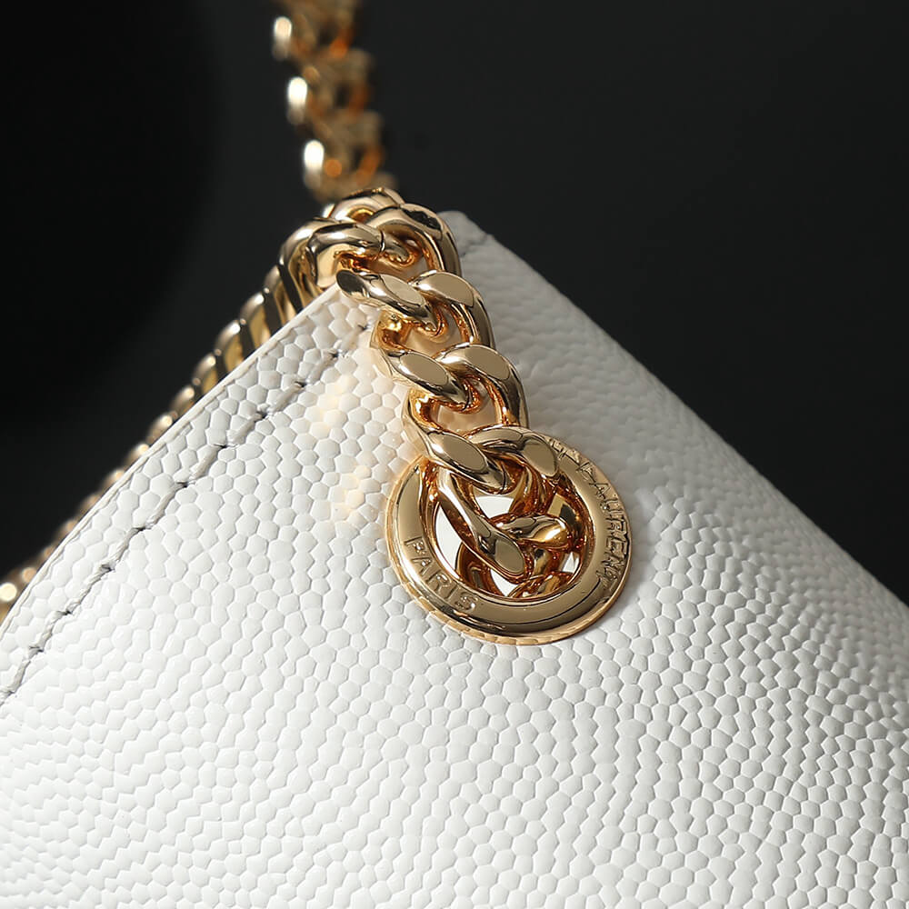 Y51 kate medium in grain de poudre embossed leather(HIGH-END GRADE)