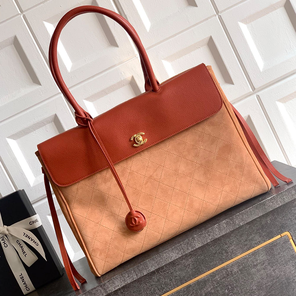 Ch**el Boston Top Handle Bag(HIGH-END GRADE)